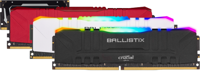 Crucial Ballistix 3000 MHz DDR4 DRAM Desktop Gaming Memory Kit 16GB (8GBx2)  CL15 BL2K8G30C15U4B (BLACK) at
