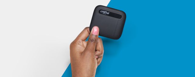 Amazon | Crucial(クルーシャル) X6 外付け SSD 1TB 【PS5/PS4