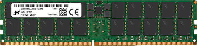 Micron 128GB DDR5-5600 RDIMM 2Rx4 CL46