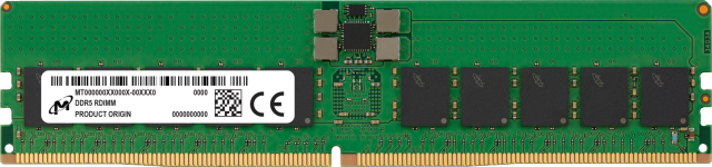 Micron 32GB DDR5-4800 RDIMM 1Rx4 CL40